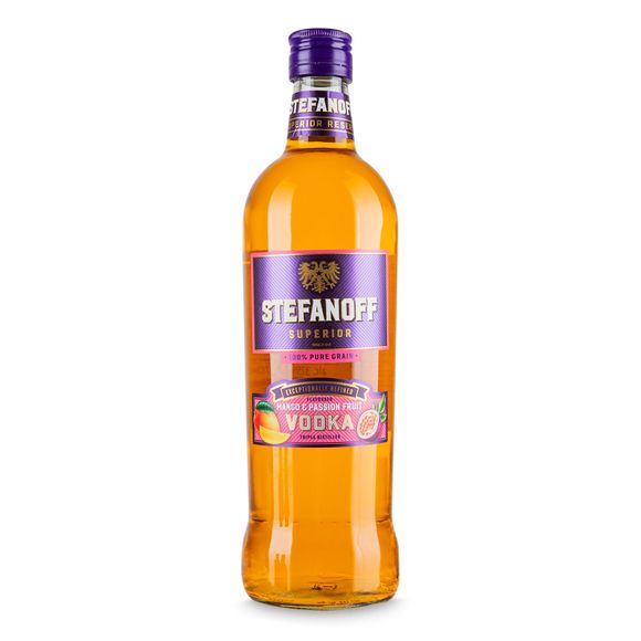 Stefanoff Mango & Passionfruit Flavoured Vodka 70cl